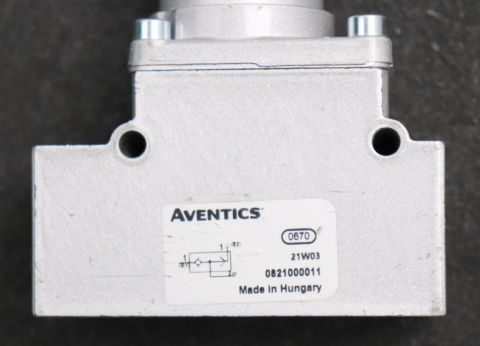 Bild des Artikels AVENTICS-Aluminium-Wechselventil-Nr.-0821000010-max.-10bar-Qn-2150-l/min