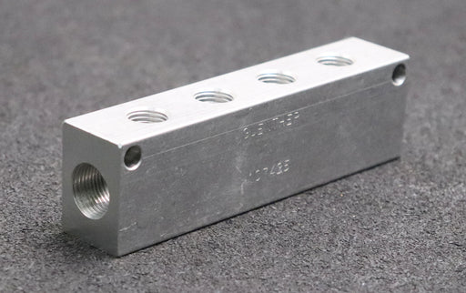Bild des Artikels GUENTHER-Verteilerblock-107435-2x-G3/8''-8x-G1/4''-Material-Aluminium-unbenutzt