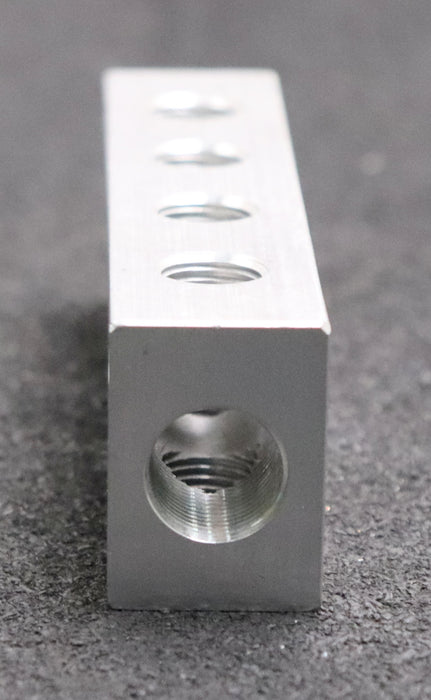 Bild des Artikels GUENTHER-Verteilerblock-107435-2x-G3/8''-8x-G1/4''-Material-Aluminium-unbenutzt