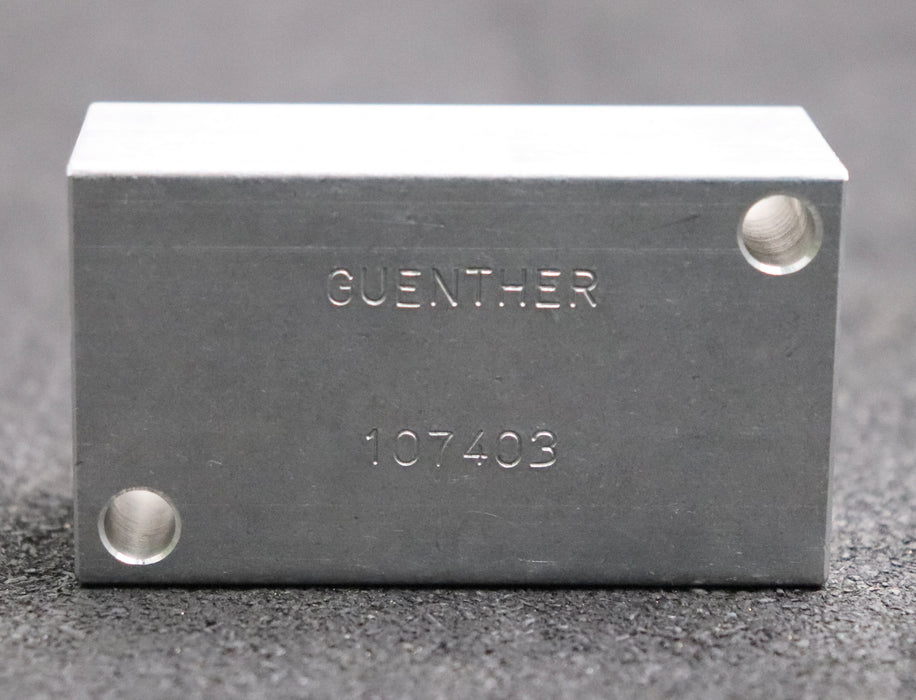 Bild des Artikels GUENTHER-Verteilerblock-107403-4x-G3/8''-Material-Aluminium-Maße-70x40x30mm