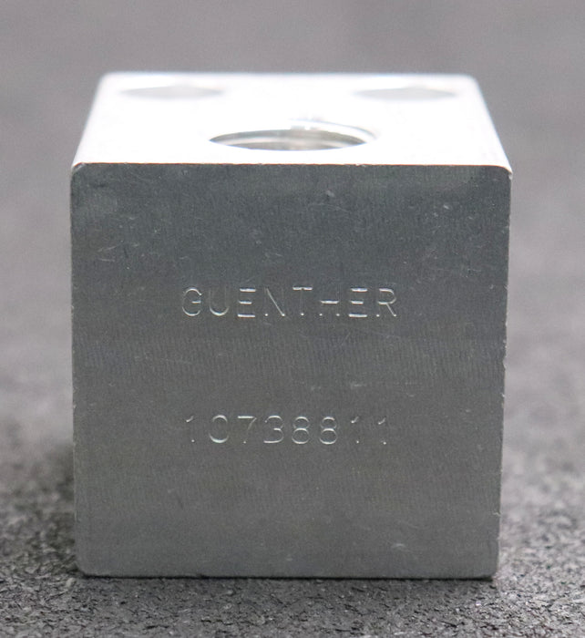 Bild des Artikels GUENTHER-Verteilerblock-10738811-3x-G1/2''-Material-Aluminium-Maße-55x50x50mm