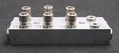 Bild des Artikels GUENTHER-Verteilerblock-4x-G3/8''-8x-G1/4-Material-Aluminium-Maße-170x60x30mm