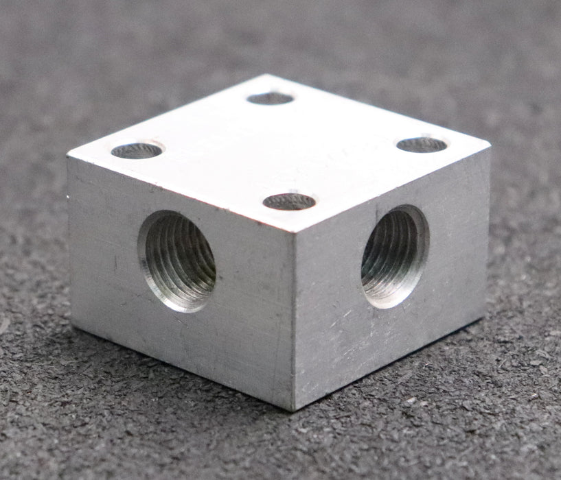 Bild des Artikels GUENTHER-5x-Verteilerblock-10737481-4x-G1/4''-Material-Aluminium-40x40x25mm