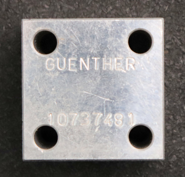 Bild des Artikels GUENTHER-5x-Verteilerblock-10737481-4x-G1/4''-Material-Aluminium-40x40x25mm