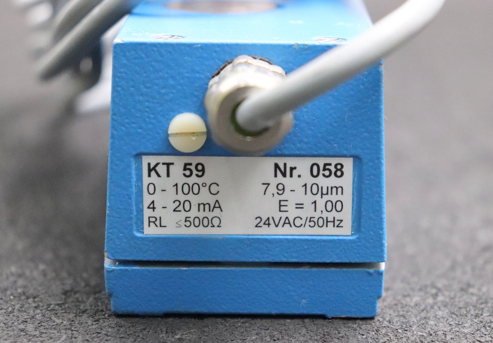 Bild des Artikels HEITRONICS-Infrarot-Strahlungspyrometer-KT-59-0-100°C-Det.-A-7,98-10µm