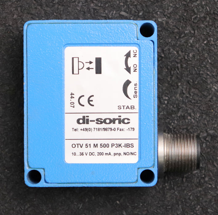 Bild des Artikels DI-SORIC-Reflexions-Lichttaster-OTV-51-M-500-P3K-IBS-10-36VDC-200mA