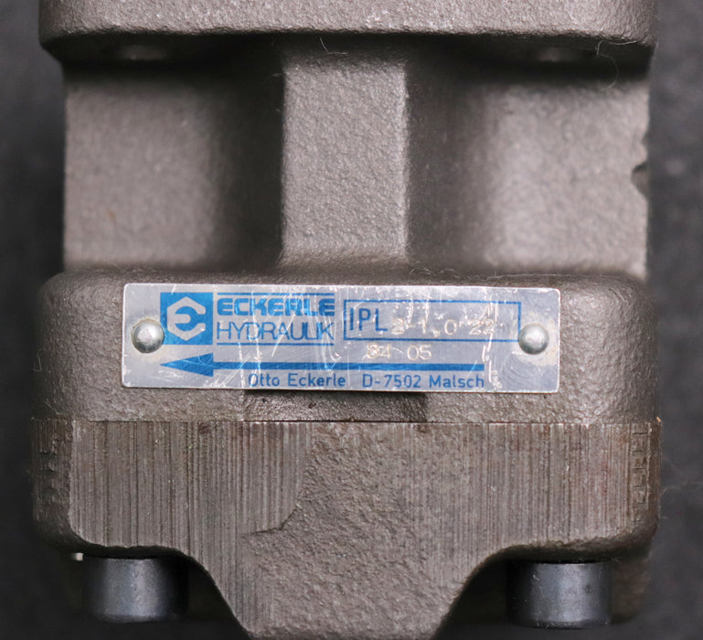 Bild des Artikels ECKERLE-Zahnrad-Förderpumpe-IPL2-1,0-22-84-05-Volumenstrom-1cm³/Rev.-unbenutzt