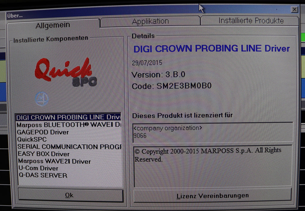 Bild des Artikels FRENCO-/-MARPOSS-Messplatz-Innen-Verzahnungsprüfung-ANSI-B92.1-Z29xDP24/48x30