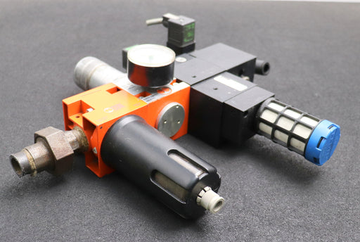 Bild des Artikels PARKER-/-METALWORK-Pneumatik-Einheit-mit-Filter-Druckreduzierer-etc.-39-V-16350