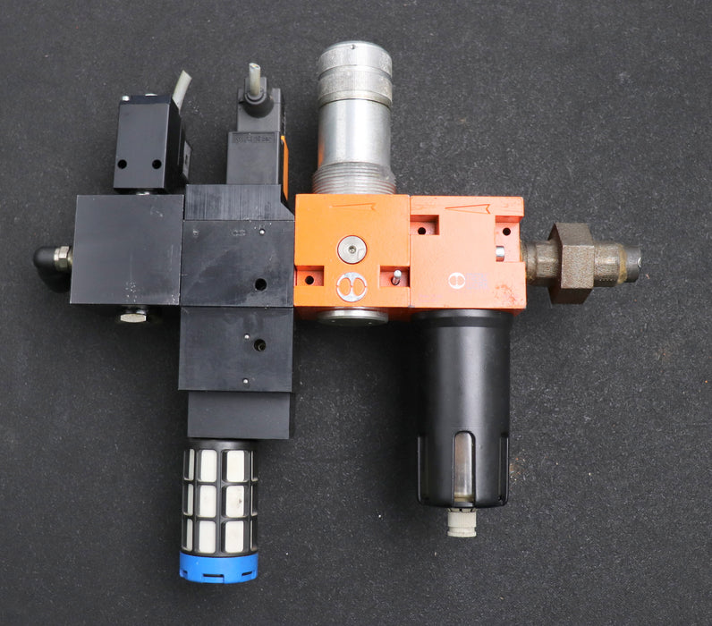 Bild des Artikels PARKER-/-METALWORK-Pneumatik-Einheit-mit-Filter-Druckreduzierer-etc.-39-V-16350