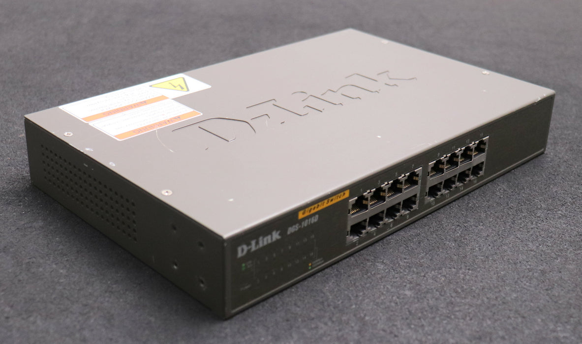 Bild des Artikels D-LINK-Gigabit-Switch-DGS-1016D-16-Ports-gebraucht
