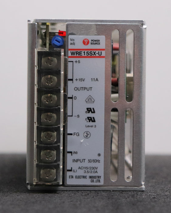 Bild des Artikels ETA-Schaltnetzteil-WRE15SX-U-Input-115/230VAC-50/60Hz-3,5/2A-Output-15V-11A