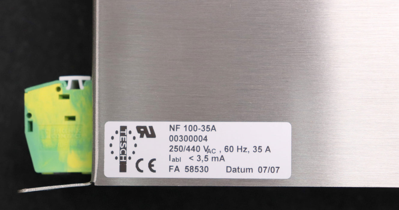 Bild des Artikels TESCH-/-ROCKWELL-AUTOMATION-Netzfilter-NF-100-35A-Art.Nr.-0030004-3x35A-250/440V