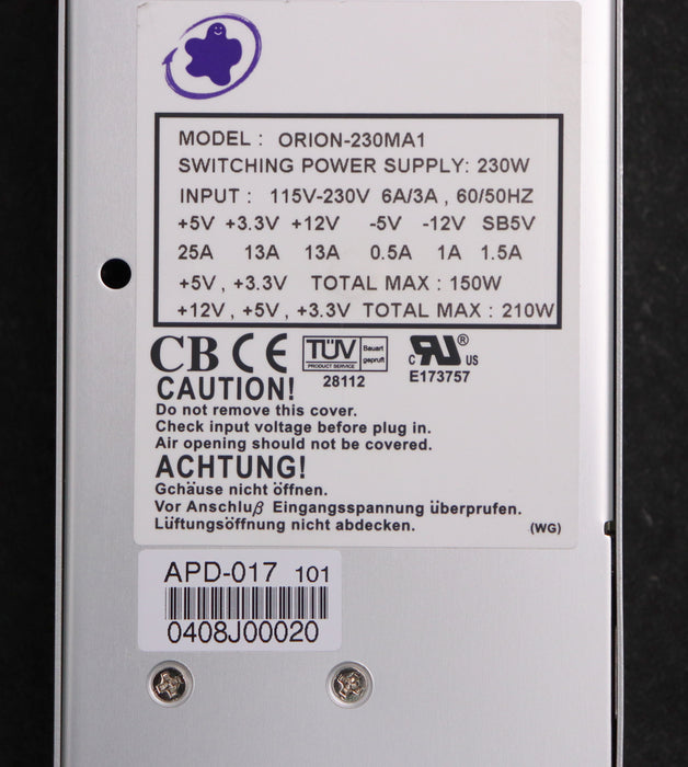 Bild des Artikels PORTWELL-Power-Supply-ORION-230MA1-unbenutzt