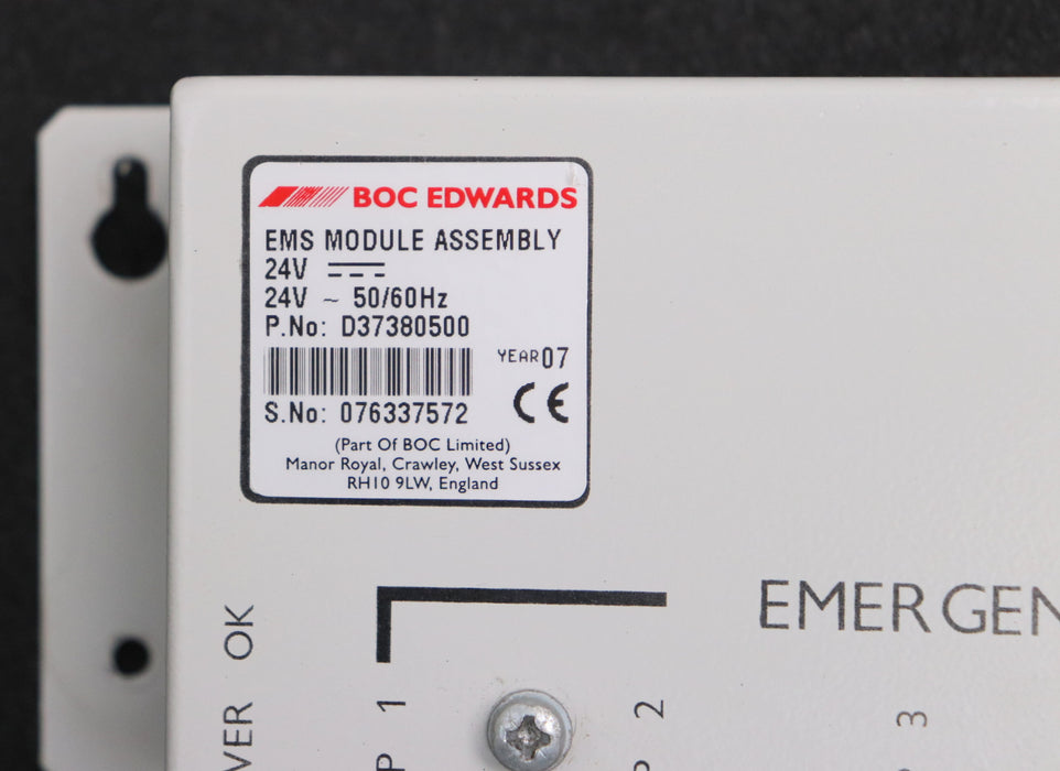 Bild des Artikels BOC-EDWARDS-EMS-Module-Assembly-D37380500-gebraucht
