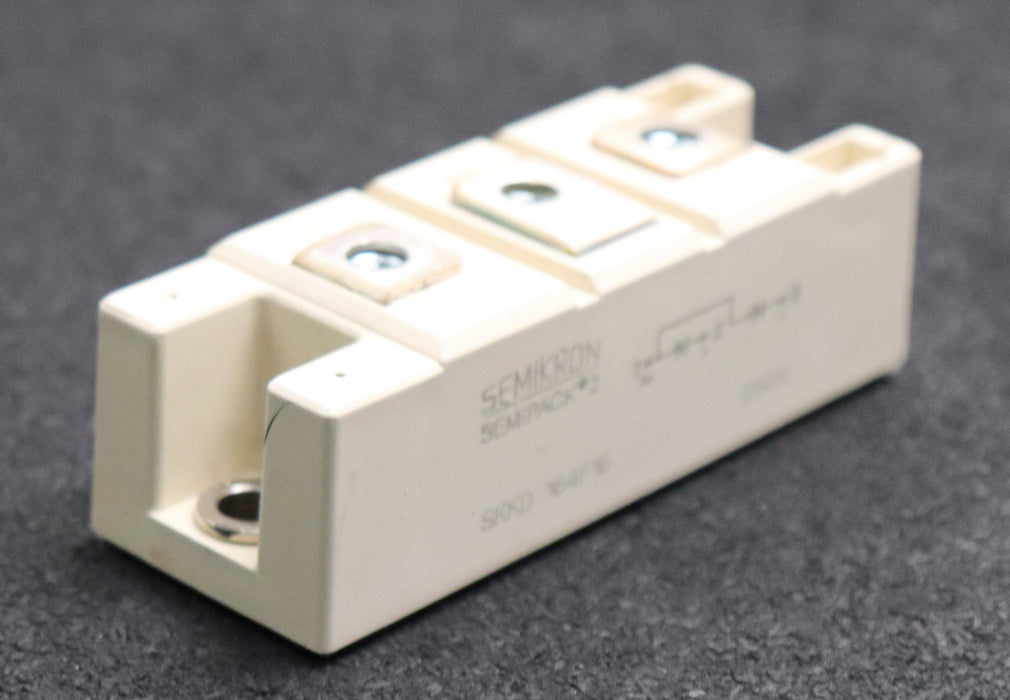 Bild des Artikels SEMIKRON-Diodenmodul-SEMIPACK-2-SKKD-164F16-Durchlassstrom-160A-gebraucht