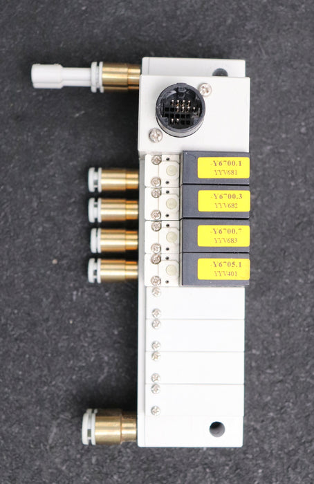 Bild des Artikels SMC-Ventilinsel-X123-MY-mit-Bausteinen-4x-VQ110-5F-Q-+-Y6700.1-Y6700.3-Y6700.7