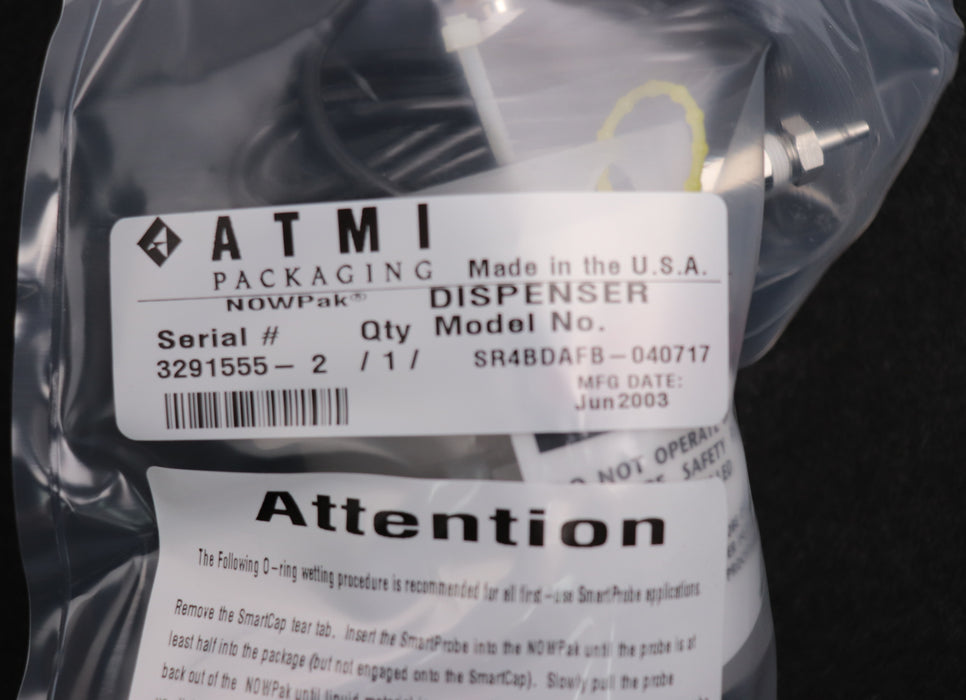 Bild des Artikels ATMI-Dispenser-NOWPak-Model-No.-SR4BDAFB-040717-Bag-in-a-Bottle-System-(BIB)