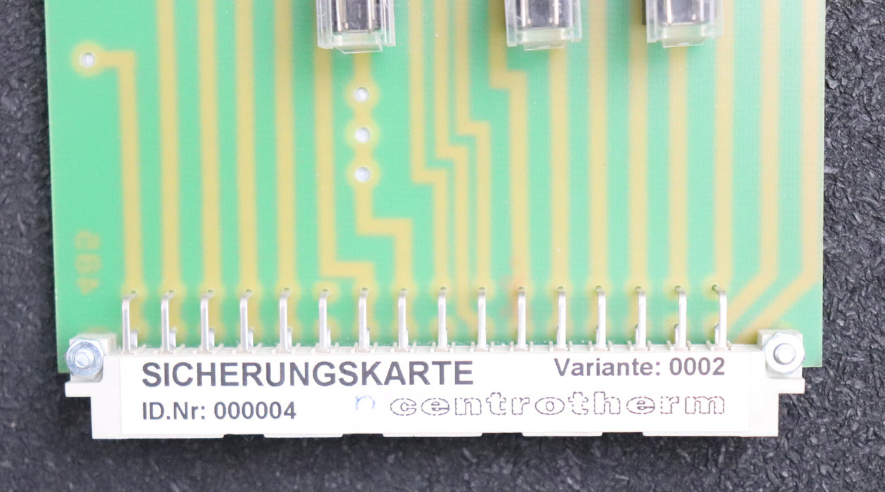Bild des Artikels CENTROTHERM-Sicherungskarte-Variante-0002-ID.Nr.-000004-Platine-für-Rack