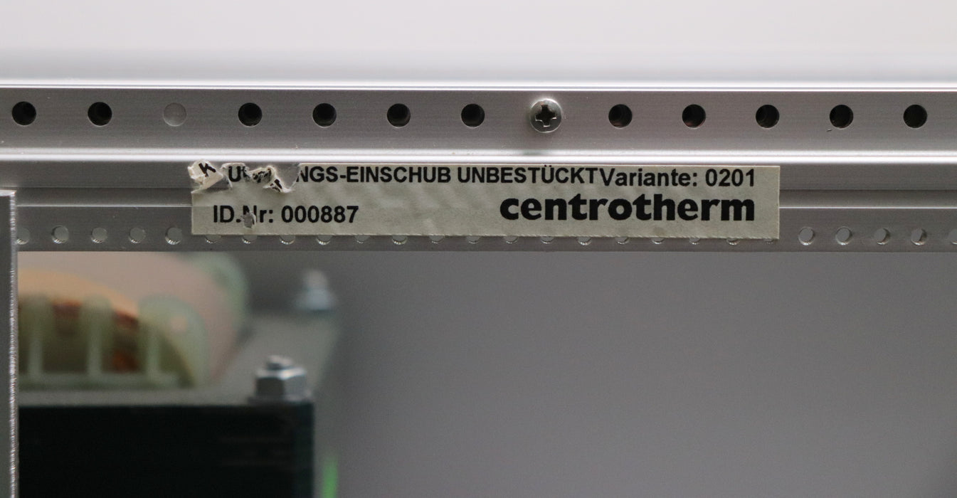 Bild des Artikels CENTROTHERM-Einschubrack-unbestückt-Variante-0201-ID.Nr.-000887-mit-Trafo