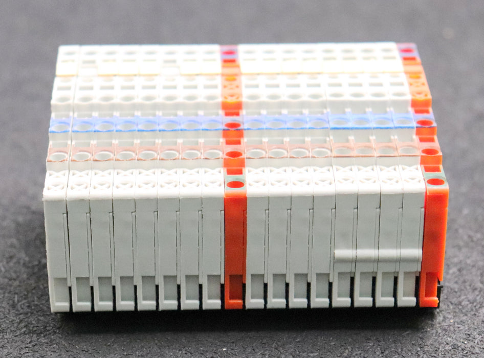 Bild des Artikels SIEMENS-Klemmblock-18-fach-mit-2x-8WA2011-3KE02-+-16x-8WA2011-3KE10-gebraucht
