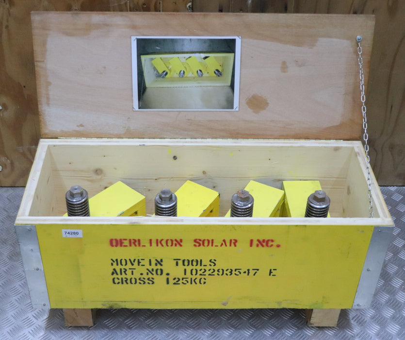 Bild des Artikels OERLIKON-SOLAR-4-Stück-Maschinenfüße-für-Schwerstlasten-zum-Anschrauben