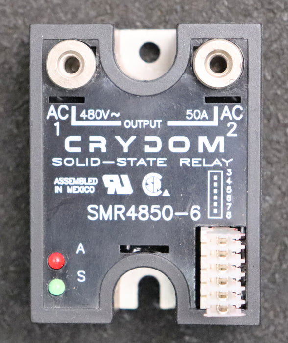 Bild des Artikels CRYDOM-Halbleiter-Relais-SMR4850-6-480VAC-50A-mit-LED-Rot-+-Grün-unbenutzt