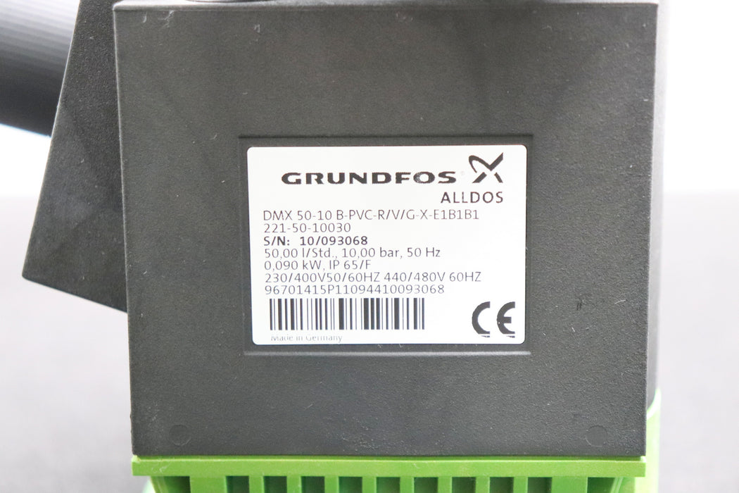 Bild des Artikels GRUNDFOS-ALLDOS-Doppelmembranpumpe-DMX-50-10-B-PVC-R/V/G-X-E1B1B1-221-50-10030