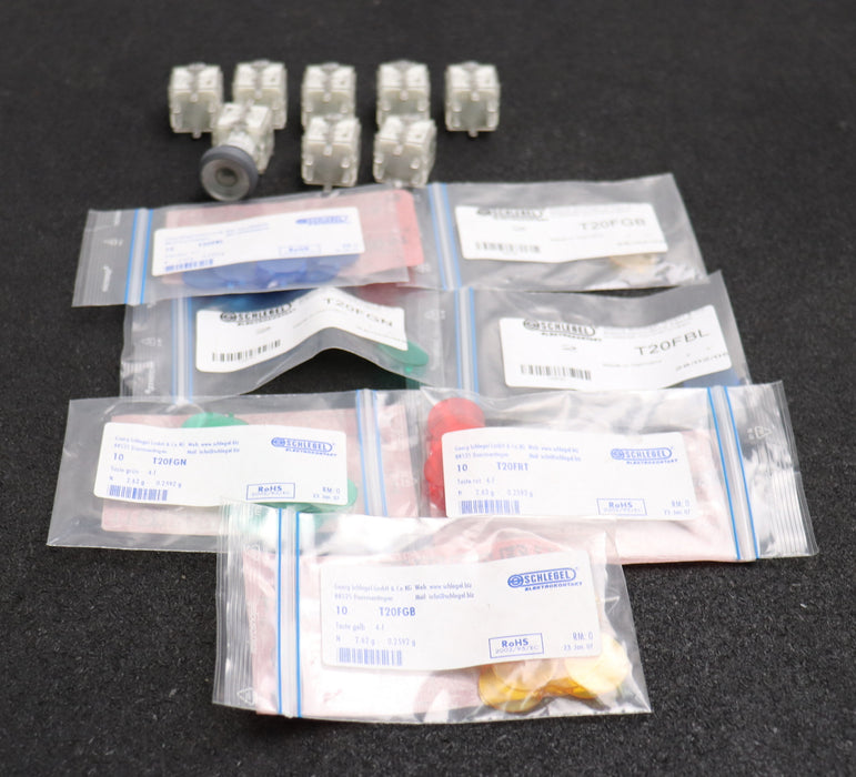 Bild des Artikels SCHLEGEL-8x-Leucht-Kontaktgeber-BZLII-mit-Konvolut-and-Farbblenden-unbenutzt