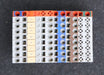 Bild des Artikels SIEMENS-2x-Klemmblock-9-fach-mit-21x-8WA2011-3KE00-+-8x-8WA2011-3KE10-gebraucht