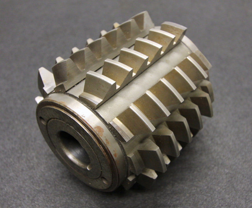 FETTE Stollenwälzfräser involute spline hob m= 5,5mm BP II nach DIN3972 20° EGW