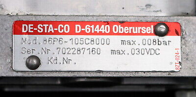 DESTACO Stiftziehzylinder einfache Ausführung 86P6-105C8000 Kolben-Ø 63mm