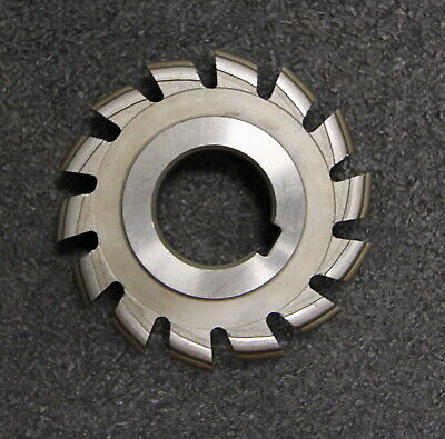 Halbrund-Formfräser konvex Radiusfräser Radius 2,5mm - 63x10x22mm 14 Spannuten