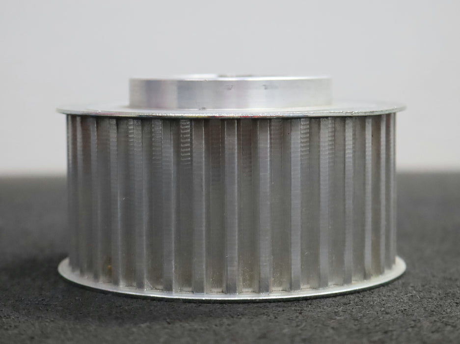 Aluminium Zahnscheibe mit beidseitiger Bordscheibe 66-T10/36 Profil: T10 Z=36