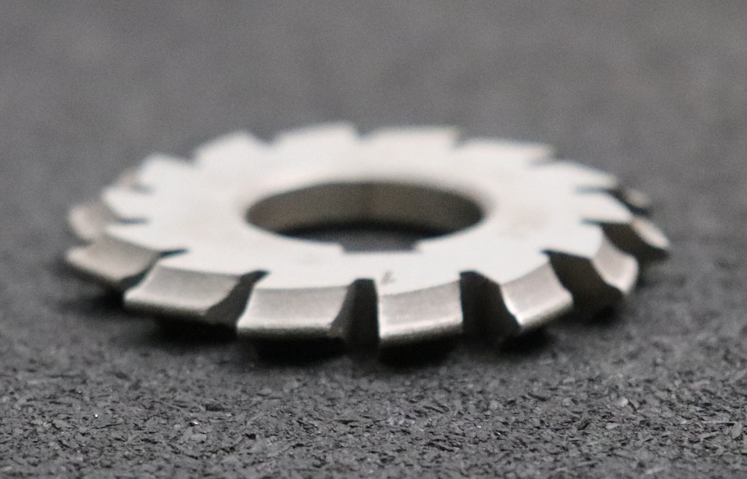 Zahnformfräser gear profile cutter m= 1,5mm Nr. 1 f. Z= 12-13