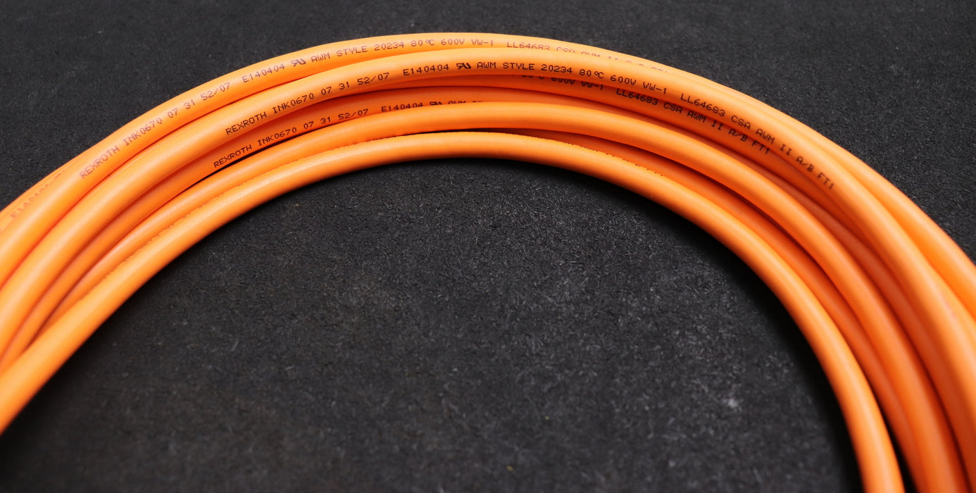 REXROTH Leistungskabel IKG-0332 7-Pin Kabellänge 11m gebraucht