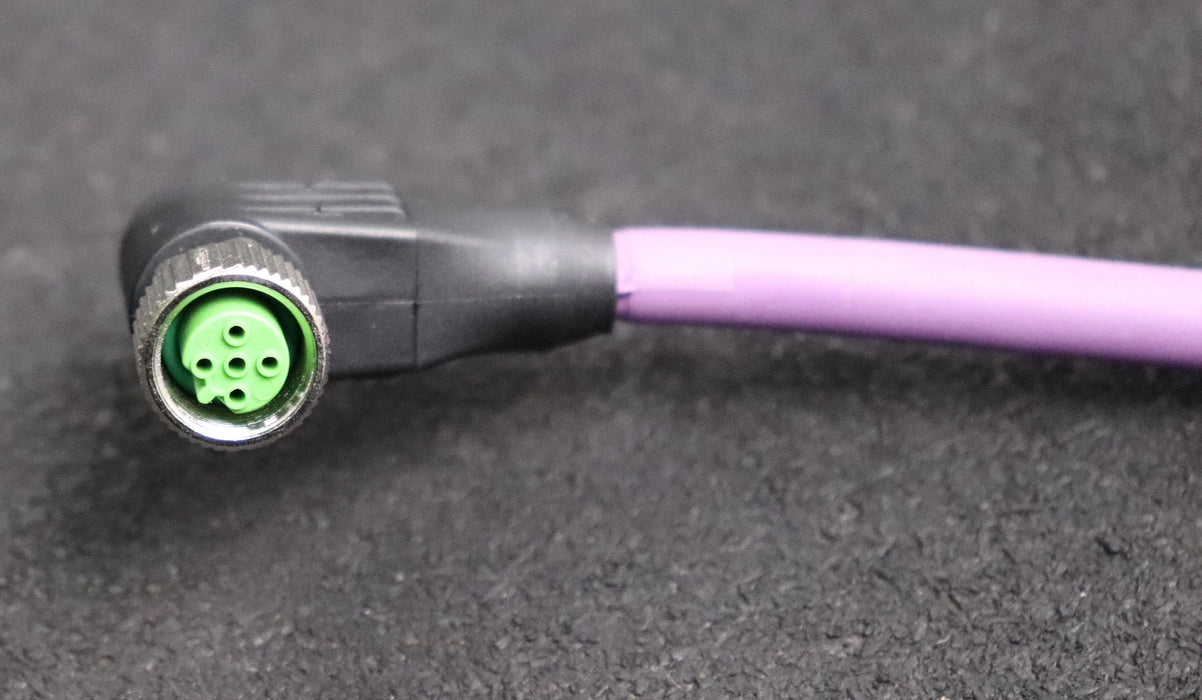 MURR M12 St. 90° / M12 Bu. 90° B-kod. geschirmt Art.-Nr. 7000-44021-8400500