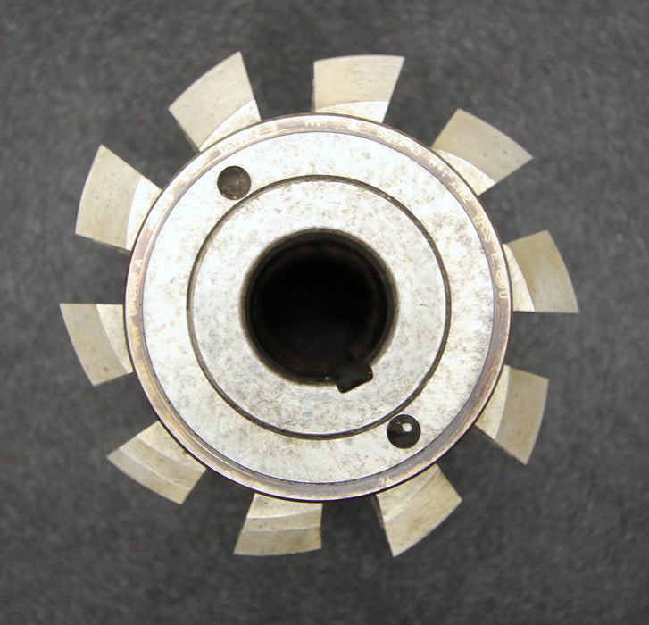 FETTE Stollenwälzfräser involute spline hob m= 5,5mm BP II nach DIN3972 20° EGW