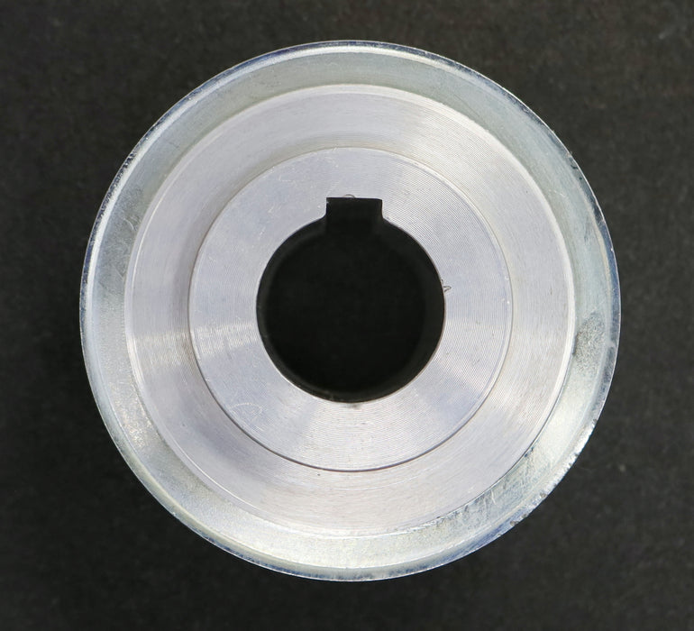Aluminium Zahnscheibe mit beidseitiger Bordscheibe 66-T10/36 Profil: T10 Z=36