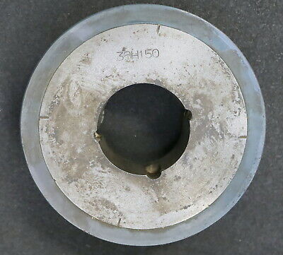 Stahl Zahnscheibe Pulley mit beidseitiger Bordscheibe 36-H-150  Z=36 Profil: H