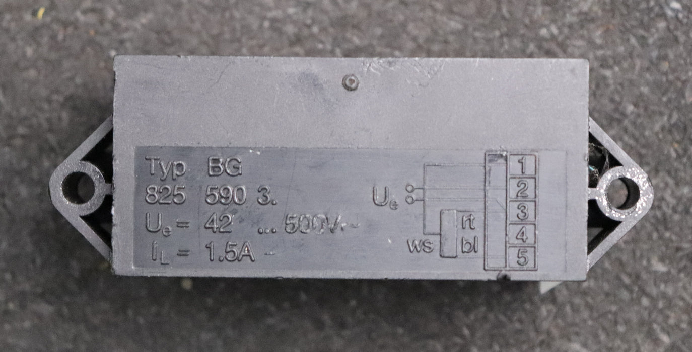 SEW Bremsgleichrichter TYP BG 8255903 Ue= 42…500VAC IL= 1,5A gebraucht