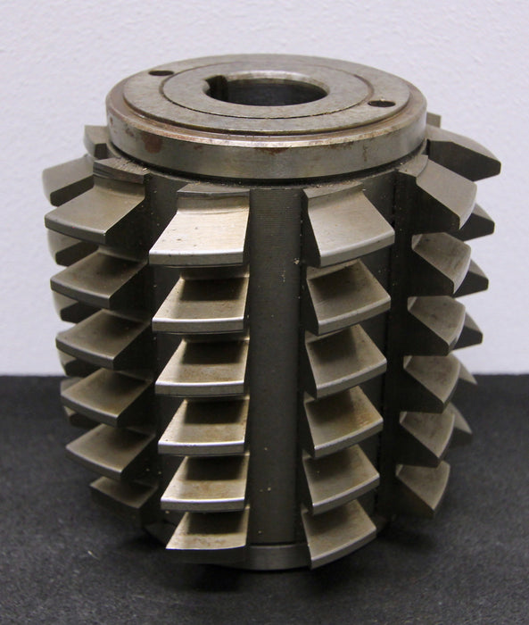 FETTE Stollenwälzfräser involute spline hob m= 5,5mm BP II nach DIN3972 20° EGW