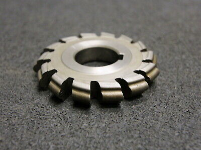 Halbrund-Formfräser konvex Radiusfräser Radius 2,5mm - 63x10x22mm 14 Spannuten