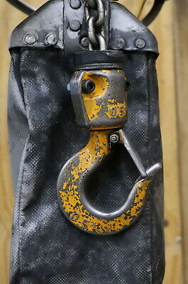 KITO Elektrokettenzug ER2-005 IS 500kg 10m Kette Hub 16/4m/min mit Umrichter für Sanftanlauf, überholt