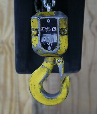 STAHL Elektrokettenzug ST2010 10/3m Tragfähigkeit 300kg Hubhöhe 6m geprüft