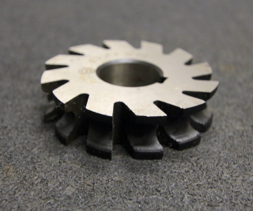 Halbrund-Formfräser konkav Radiusfräser Radius 4mm - 63x16x22mm 12 Spannuten